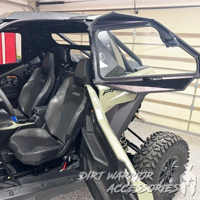 Dirt Warrior Accessories - Polaris RZR PRO S/PRO XP 2025 2-Seat Cab Enclosure "THE VAULT" Upper Side Doors & Panels (Patent Pending)