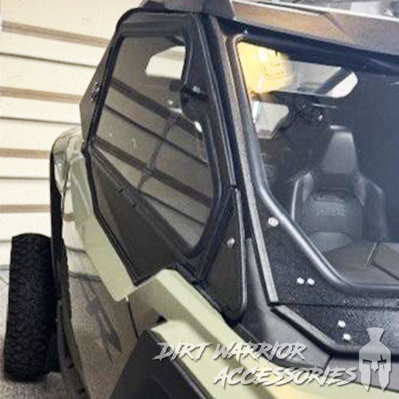Photo of Dirt Warrior Accessories - Polaris RZR PRO S/PRO XP 2025 2-Seat Cab Enclosure "THE VAULT" Upper Side Doors & Panels (Patent Pending) by Dirt Warrior Accessories - Premium VAULT for UTVs / Side by Sides