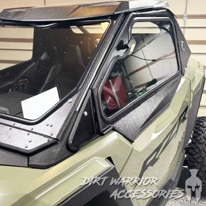 Photo of Dirt Warrior Accessories - Polaris RZR PRO S/PRO XP 2025 2-Seat Cab Enclosure "THE VAULT" Upper Side Doors & Panels (Patent Pending) by Dirt Warrior Accessories - Premium VAULT for UTVs / Side by Sides