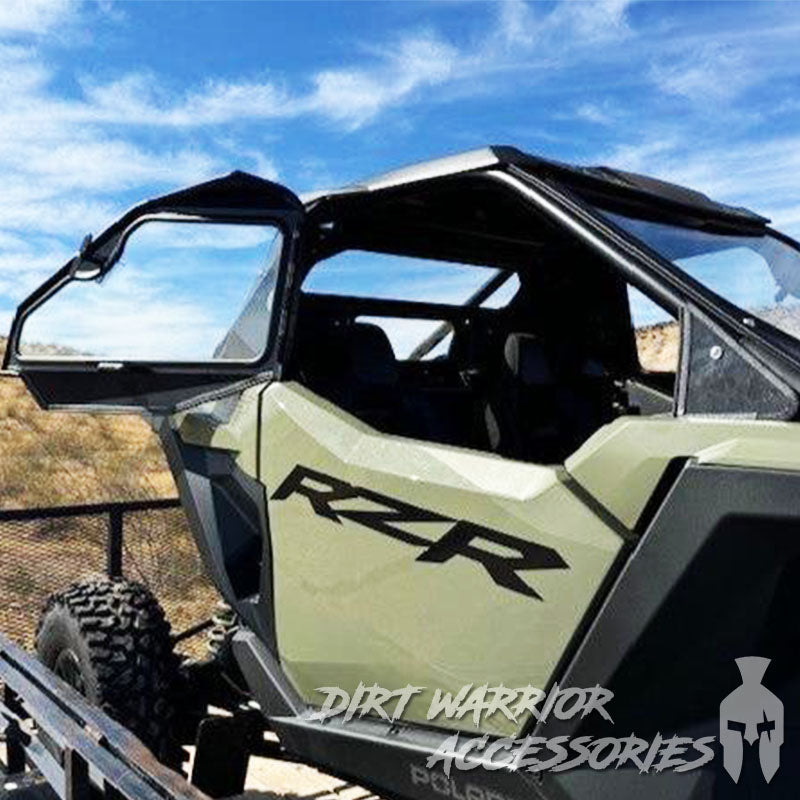 Dirt Warrior Accessories - Polaris RZR PRO S/PRO XP 2025 2-Seat Cab Enclosure "THE VAULT" Upper Side Doors & Panels (Patent Pending)