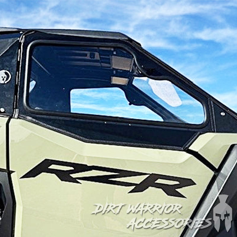 Photo of Dirt Warrior Accessories - Polaris RZR PRO S/PRO XP 2025 2-Seat Cab Enclosure "THE VAULT" Upper Side Doors & Panels (Patent Pending) by Dirt Warrior Accessories - Premium VAULT for UTVs / Side by Sides
