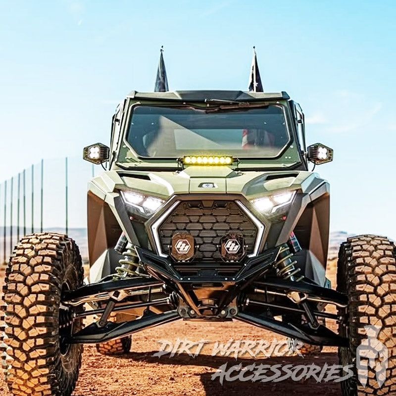 Photo of Dirt Warrior Accessories - Polaris RZR PRO S/PRO XP 2025 4-Seat Cab Enclosure "THE VAULT" Upper Side Doors & Panels (Patent Pending) by Dirt Warrior Accessories - Premium Cab Enclosures for UTVs / Side by Sides