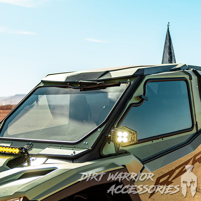 Photo of Dirt Warrior Accessories - Polaris RZR PRO S/PRO XP 2025 4-Seat Cab Enclosure "THE VAULT" Upper Side Doors & Panels (Patent Pending) by Dirt Warrior Accessories - Premium Cab Enclosures for UTVs / Side by Sides