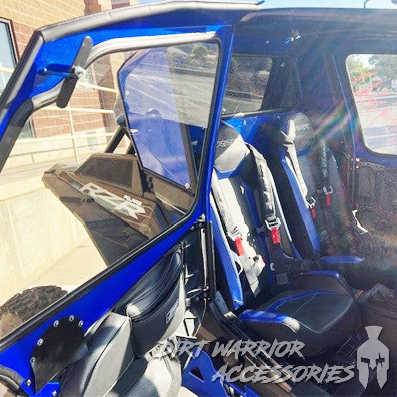 Photo of Dirt Warrior Accessories - Polaris RZR Turbo S 2-Seat Cab Enclosure "THE VAULT" Upper Side Doors & Panels (Patent Pending) by Dirt Warrior Accessories - Premium VAULT for UTVs / Side by Sides