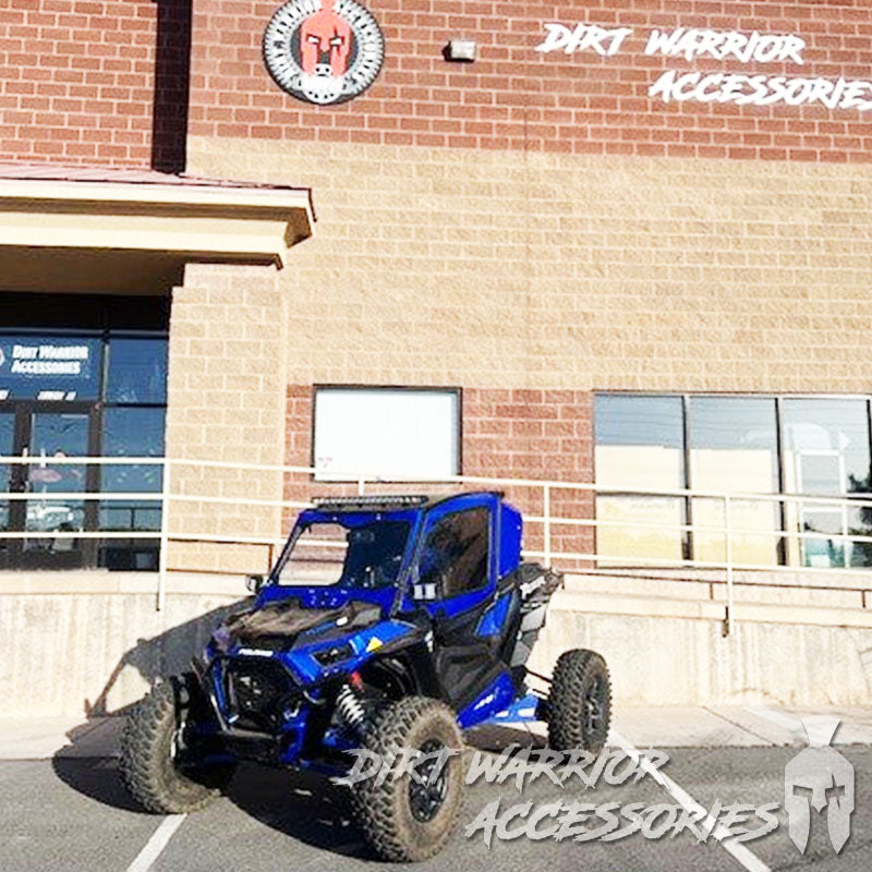 Photo of Dirt Warrior Accessories - Polaris RZR Turbo S 2-Seat Cab Enclosure "THE VAULT" Upper Side Doors & Panels (Patent Pending) by Dirt Warrior Accessories - Premium VAULT for UTVs / Side by Sides