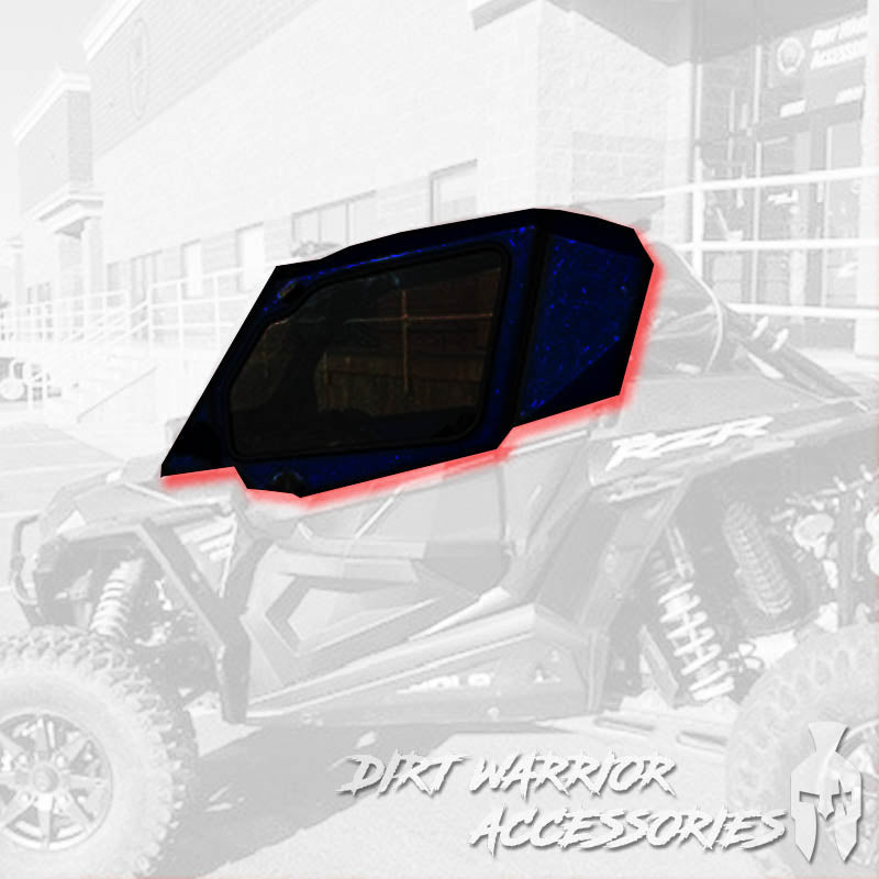 Photo of Dirt Warrior Accessories - Polaris RZR Turbo S 2-Seat Cab Enclosure "THE VAULT" Upper Side Doors & Panels (Patent Pending) by Dirt Warrior Accessories - Premium VAULT for UTVs / Side by Sides
