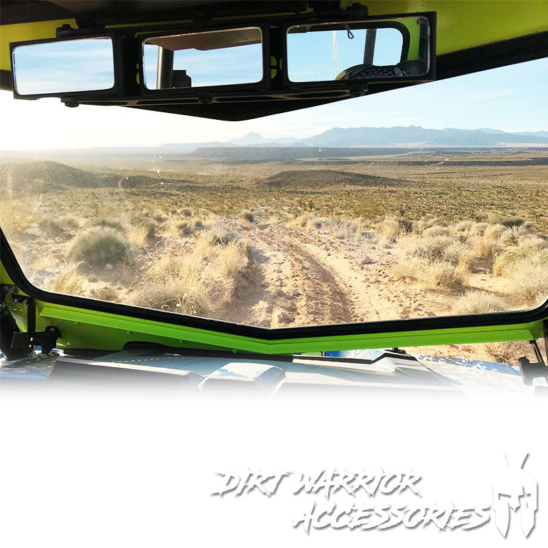 Photo of Dirt Warrior Accessories - Polaris RZR XP 1000 Front Windshield 2014-18 by Dirt Warrior Accessories - Premium WINDSHIELD for UTVs / Side by Sides