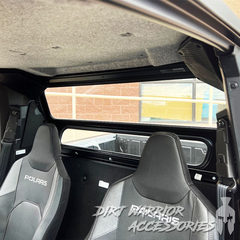 Photo of Dirt Warrior Accessories - Polaris XPEDITION XP Rear Windshield 2024+ by Dirt Warrior Accessories - Premium WINDSHIELD for UTVs / Side by Sides