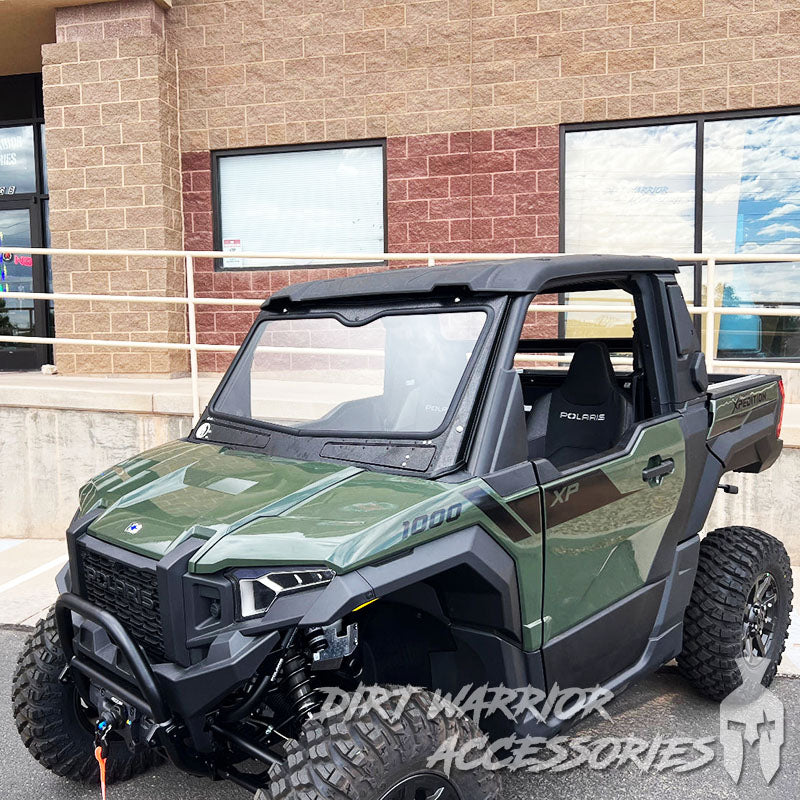 Photo of Dirt Warrior Accessories - Polaris XPEDITION XP Rear Windshield 2024+ by Dirt Warrior Accessories - Premium WINDSHIELD for UTVs / Side by Sides