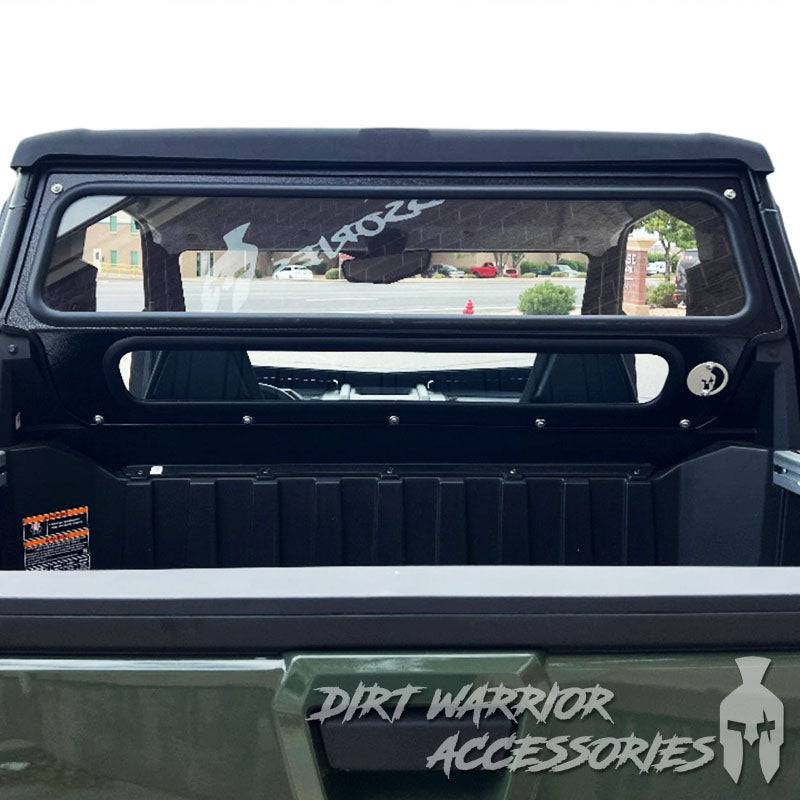Photo of Dirt Warrior Accessories - Polaris XPEDITION XP Rear Windshield 2024+ by Dirt Warrior Accessories - Premium WINDSHIELD for UTVs / Side by Sides