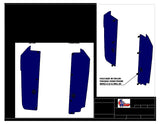 Photo of L&W Rear Inner Fender Mud Guard- PRO R by L&W Fab - Premium Fenders & Fender Guards for UTVs / Side by Sides