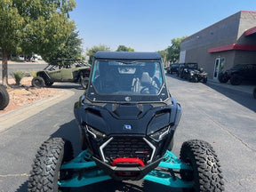 Photo of POLARIS RZR PRO R FRONT WINDSHIELD 2025+ by DWA - Premium Windshields for UTVs / Side by Sides