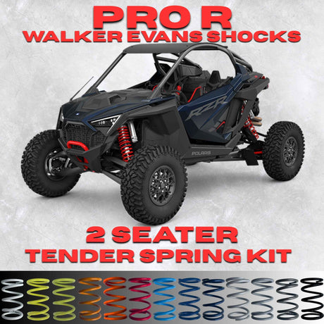 Polaris RZR Pro R 2 Seater Tender Spring Kit - 80% Better Ride + 2-3" Lift (2023)