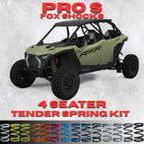 AllThingz UTV Polaris RZR Pro S 4 Seater Tender Spring Kit - 2-3" Lift