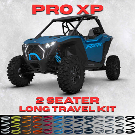 AllThingz UTV Polaris RZR Pro XP 2 Seater Long Travel Spring Kit