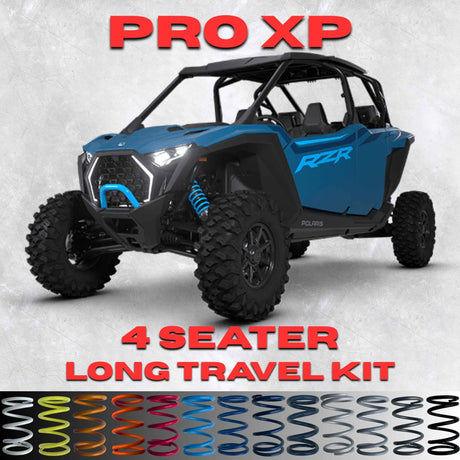 Polaris RZR Pro XP 4 Long Travel Spring Kit - Heavy-Duty Springs for LT Suspension