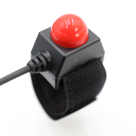 Photo of General Aviation Pilot Velcro Mount Push to Talk (PTT) Coil Cord by Rugged Radios - Premium for UTVs / Side by Sides