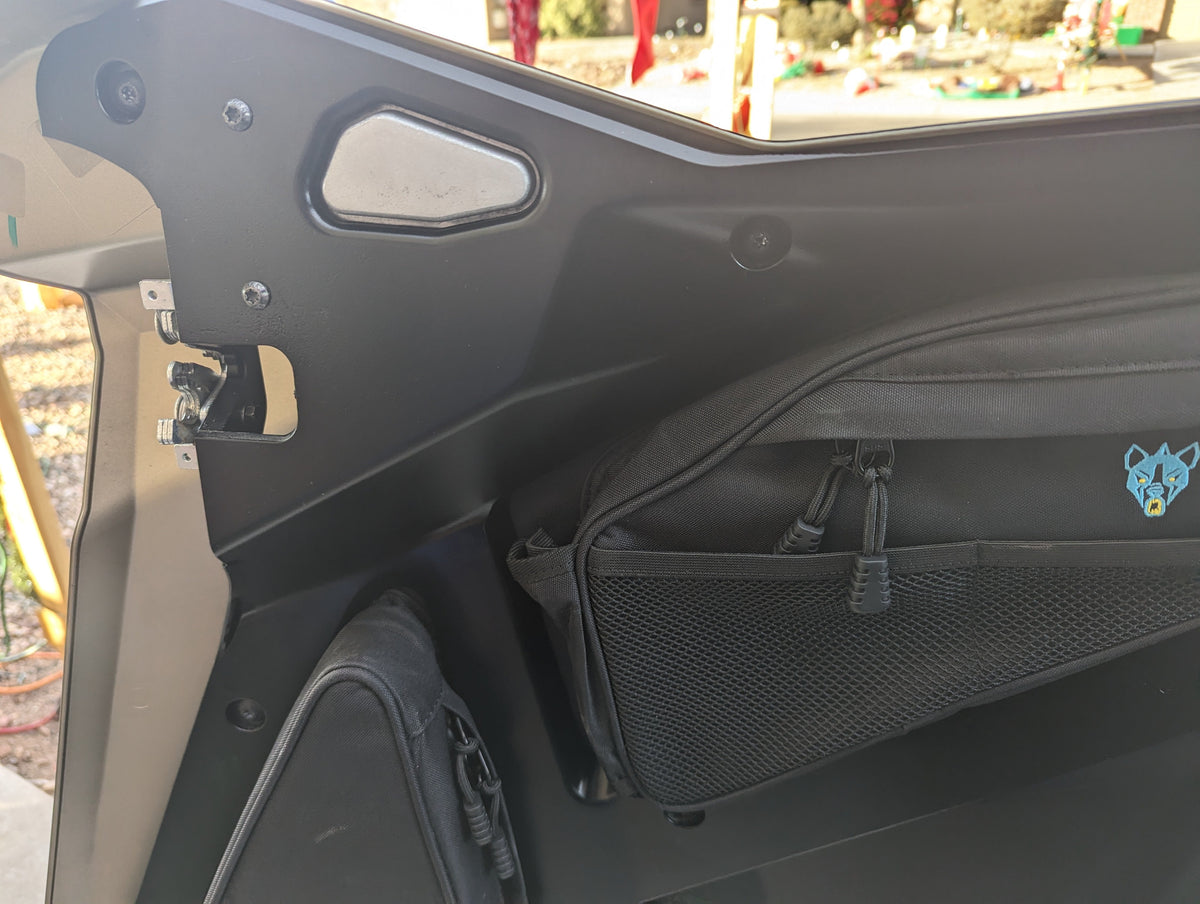 RZR PRO XP/ PRO R / TURBO R Rear Door Bags - Max Storage + Water Resistance (2020-2024)