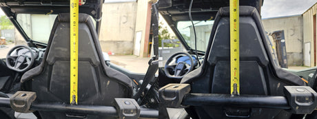 Photo of 2025+ PRO SEAT LOWERING BASE (PRO R/ PRO S/ PRO XP) by L&W Fab - Premium Seat Base for UTVs / Side by Sides