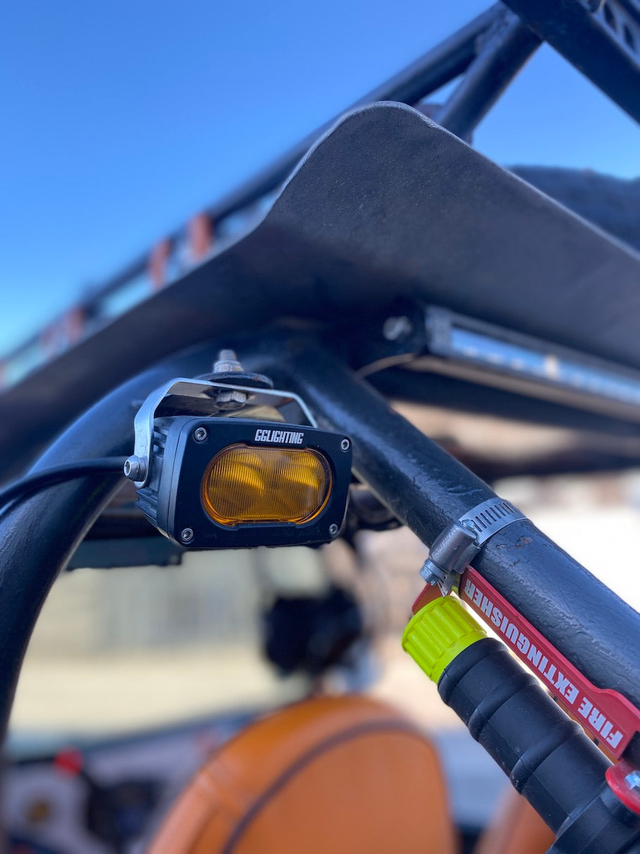 Photo of GP10 Flood Offroad LED Pod Amber by GGLighting - Premium for UTVs / Side by Sides