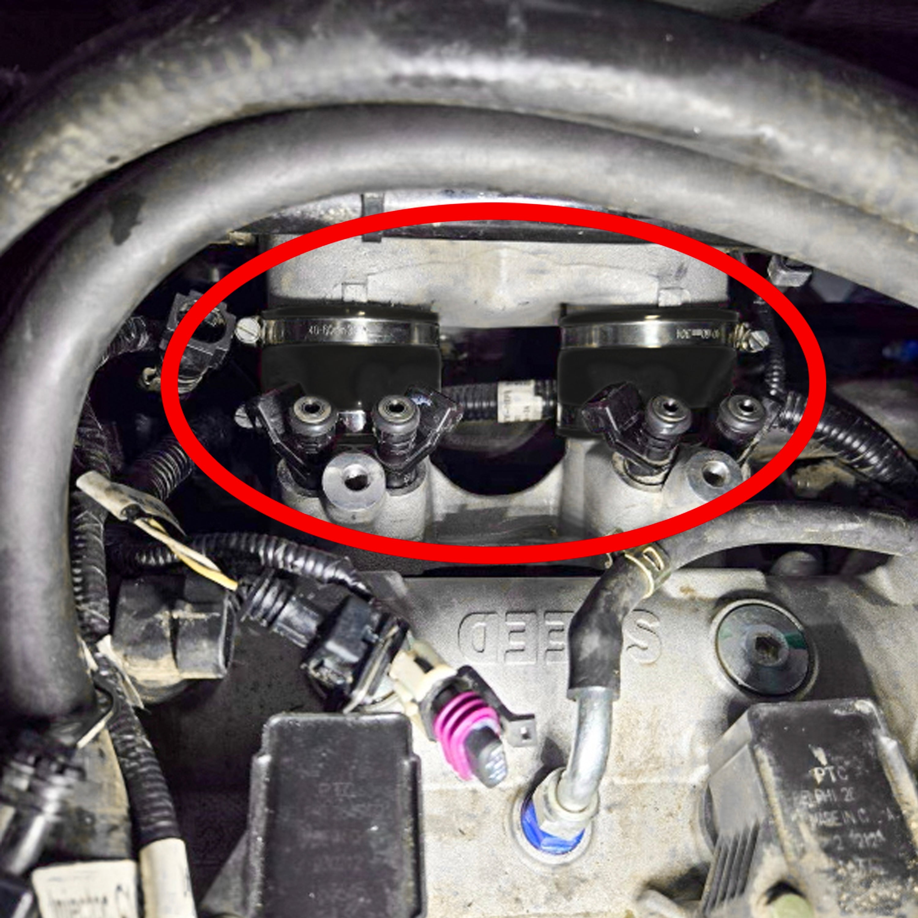 Photo of RPM SXS RPM Speed UTV Silicone Intake Plenum Boots by RPM SXS - Premium for UTVs / Side by Sides