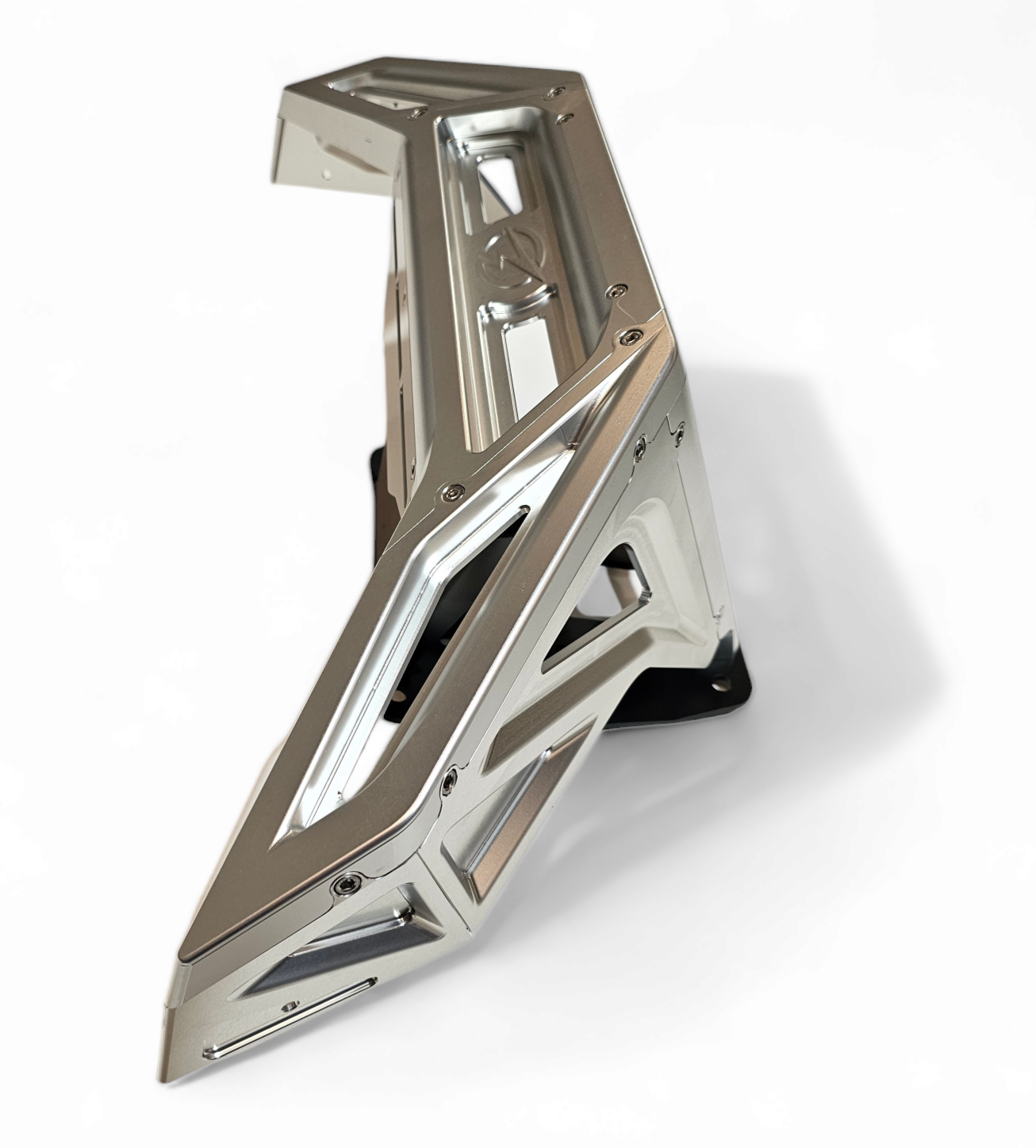 Photo of 2022-2025 Polaris RZR Pro R/ Turbo R Machined Billet Front Winch Bumper (Clear Anodize) by Elektric Offroad - Premium 2022+ Polaris RZR Pro R/ Turbo R Machined Billet Front Winch Bumper (Clear Hard Anodize) for UTVs / Side by Sides
