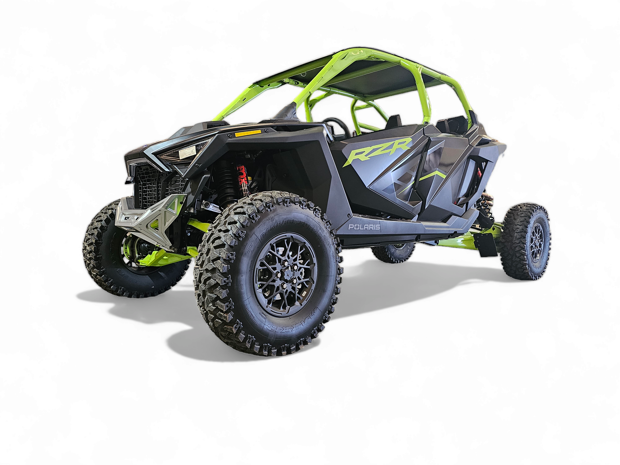 Photo of 2022-2025 Polaris RZR Pro R/ Turbo R Machined Billet Front Winch Bumper (Clear Anodize) by Elektric Offroad - Premium 2022+ Polaris RZR Pro R/ Turbo R Machined Billet Front Winch Bumper (Clear Hard Anodize) for UTVs / Side by Sides