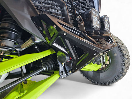 Photo of 2022-2025 Polaris RZR Pro R/ Turbo R Machined Billet Front Winch Bumper (Black Anodize) by Elektric Offroad - Premium 2022+ Polaris RZR Pro R/ Turbo R Machined Billet Front Winch Bumper (Black Hard Anodize) for UTVs / Side by Sides