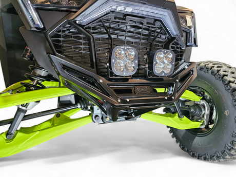 Photo of 2022-2025 Polaris RZR Pro R/ Turbo R Machined Billet Front Winch Bumper (Black Anodize) by Elektric Offroad - Premium 2022+ Polaris RZR Pro R/ Turbo R Machined Billet Front Winch Bumper (Black Hard Anodize) for UTVs / Side by Sides