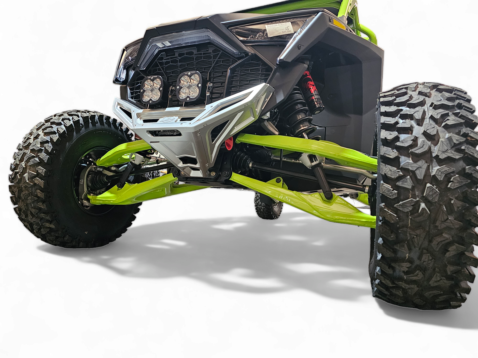 Photo of 2022-2025 Polaris RZR Pro R/ Turbo R Machined Billet Front Winch Bumper (Clear Anodize) by Elektric Offroad - Premium 2022+ Polaris RZR Pro R/ Turbo R Machined Billet Front Winch Bumper (Clear Hard Anodize) for UTVs / Side by Sides