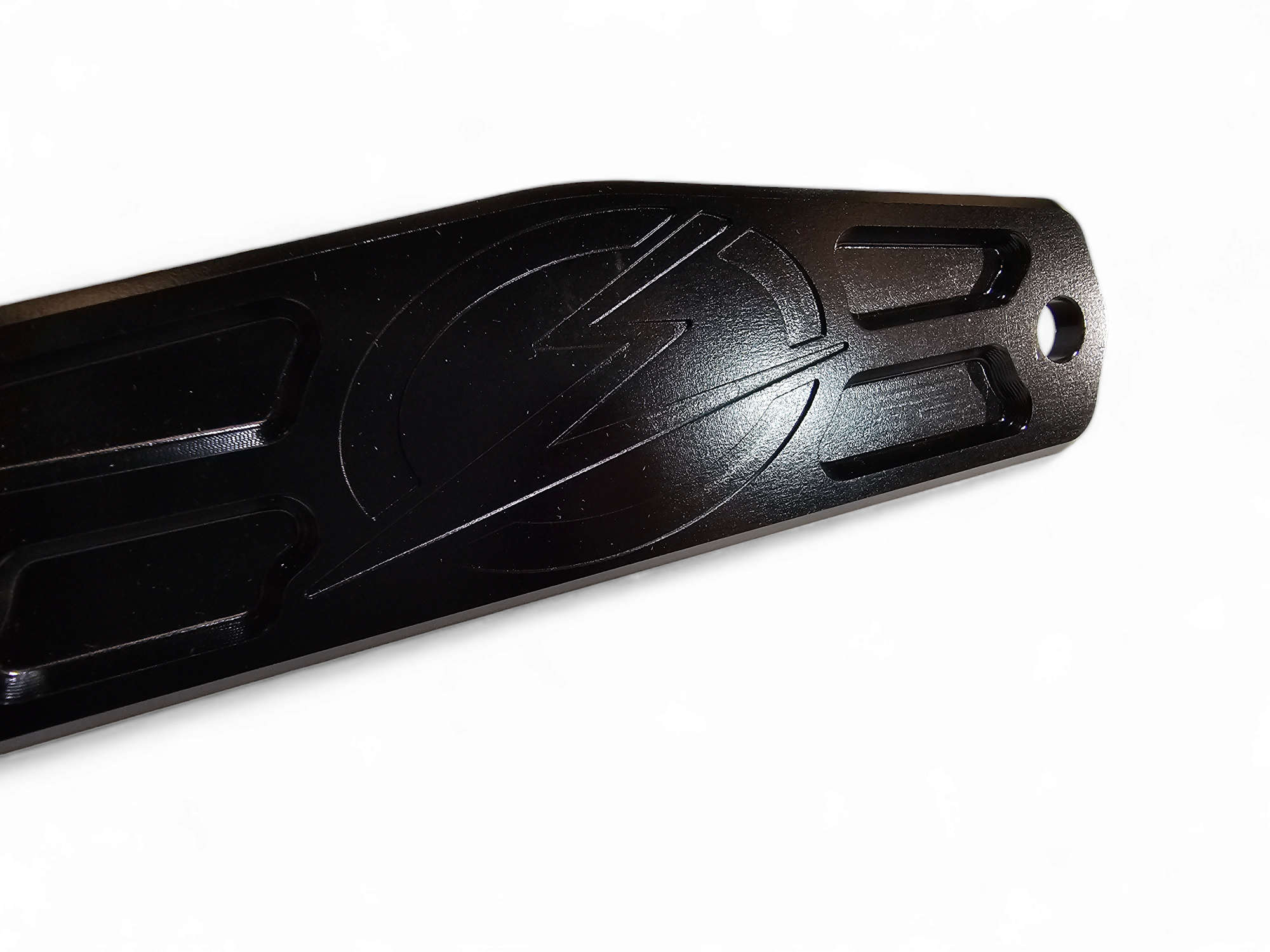 Photo of Elektric Offroad Designs UTV Winch Fairlead Cover Plate | Black by Elektric Offroad - Premium Winches & Winch Mounts for UTVs / Side by Sides