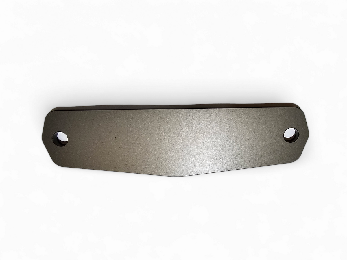 Elektric Offroad Designs UTV Fairlead Cover Plate - Protects Winch Opening + Durable Gunmetal Finish (Universal)