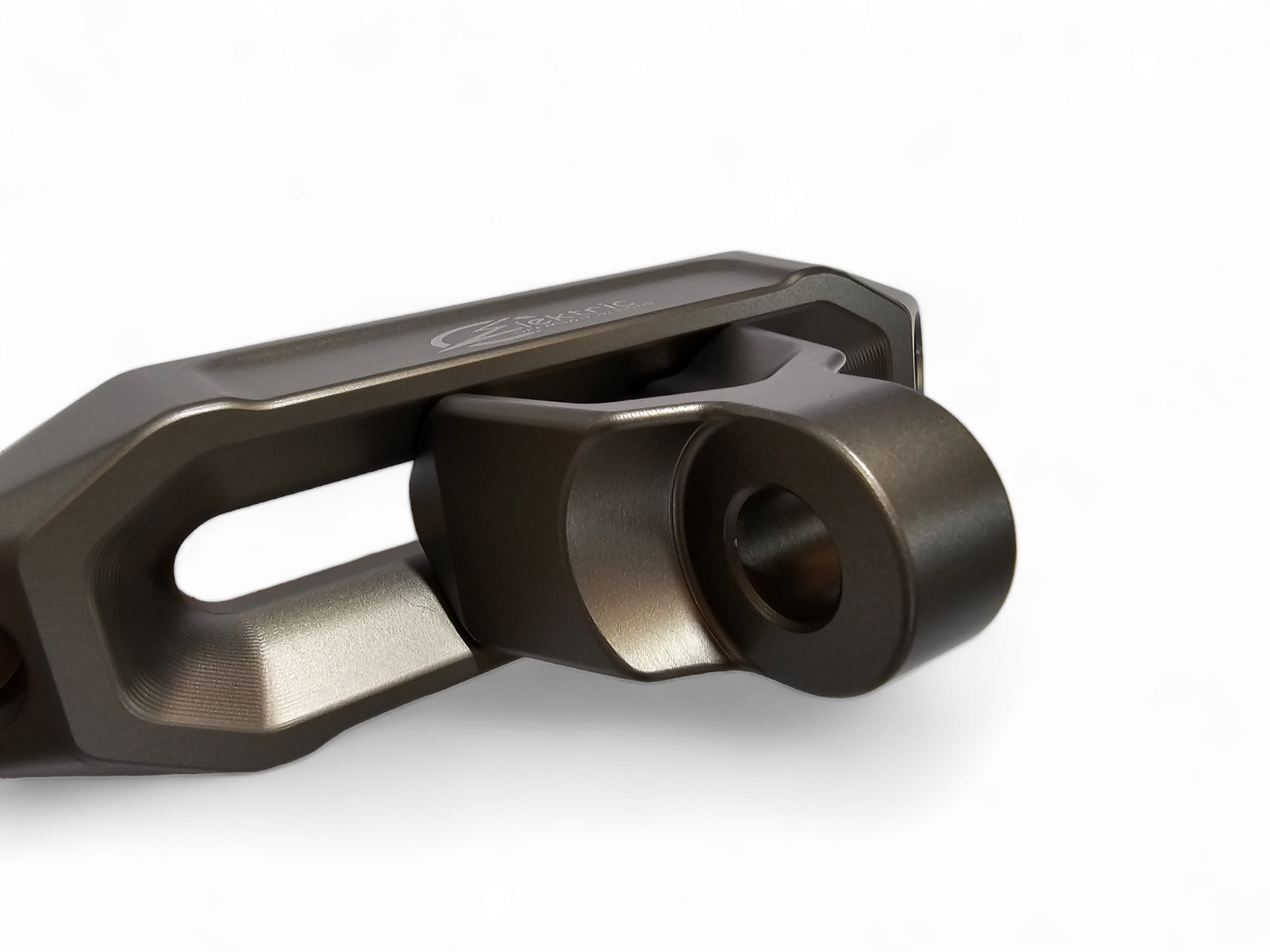 Photo of Elektric Offroad Designs UTV Winch Fairlead and Hook | Gunmetal by Elektric Offroad - Premium Winches & Winch Mounts for UTVs / Side by Sides