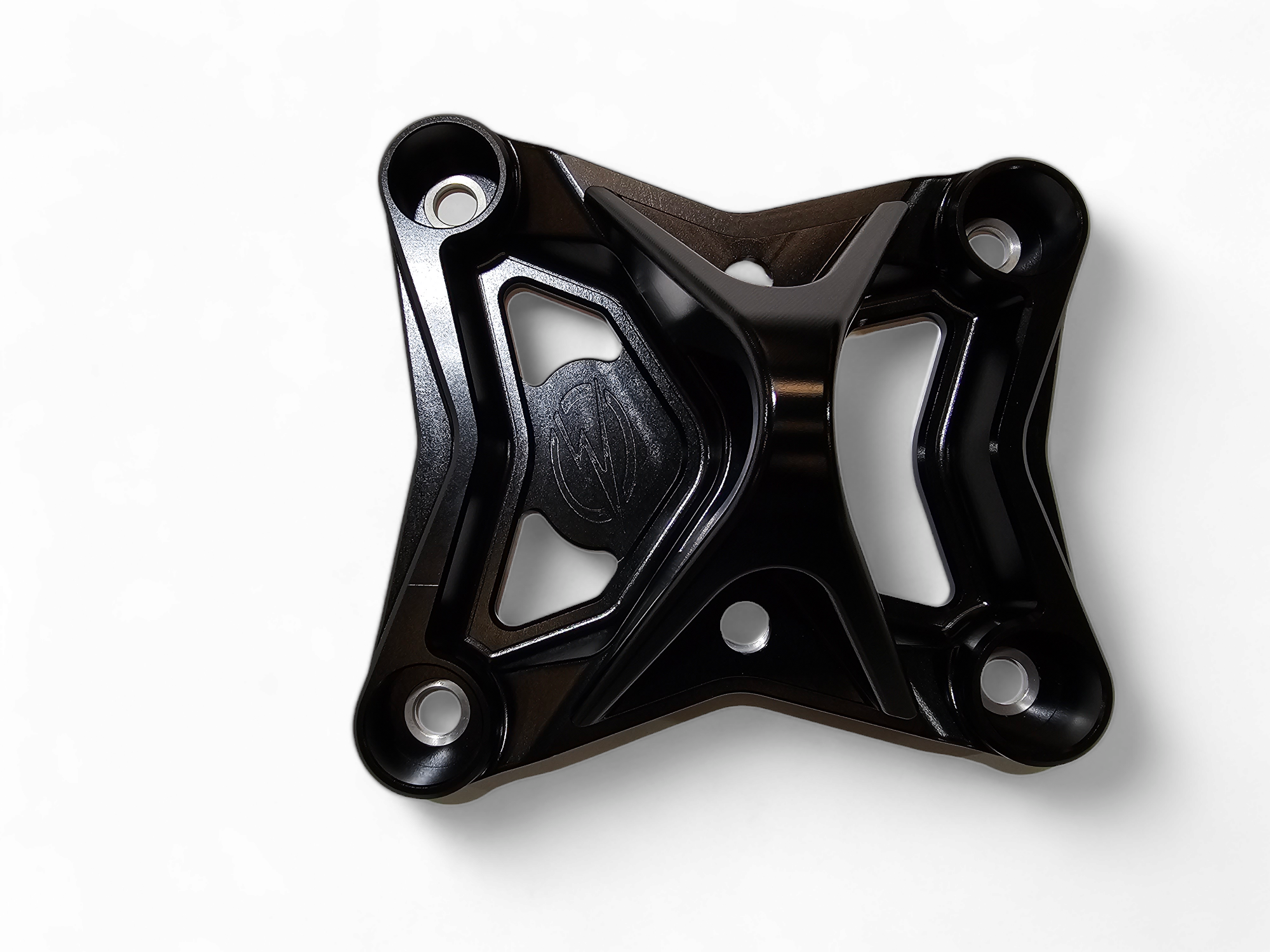 Photo of 2017-2021 Can Am X3 Maverick EOD Radius Rod Plate with Tow Hook Black by Elektric Offroad - Premium 2017+ Can Am X3 Maverick EOD Radius Rod Plate with Tow Hook Black for UTVs / Side by Sides