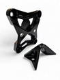 Photo of 2017-2021 Can Am X3 Maverick EOD Radius Rod Plate with Tow Hook Black by Elektric Offroad - Premium 2017+ Can Am X3 Maverick EOD Radius Rod Plate with Tow Hook Black for UTVs / Side by Sides