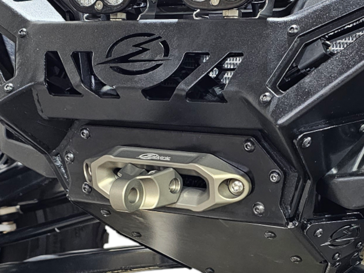 Elektric Offroad Designs UTV Winch Fairlead and Hook - Synthetic Rope + Easy Bolt-On (2023)