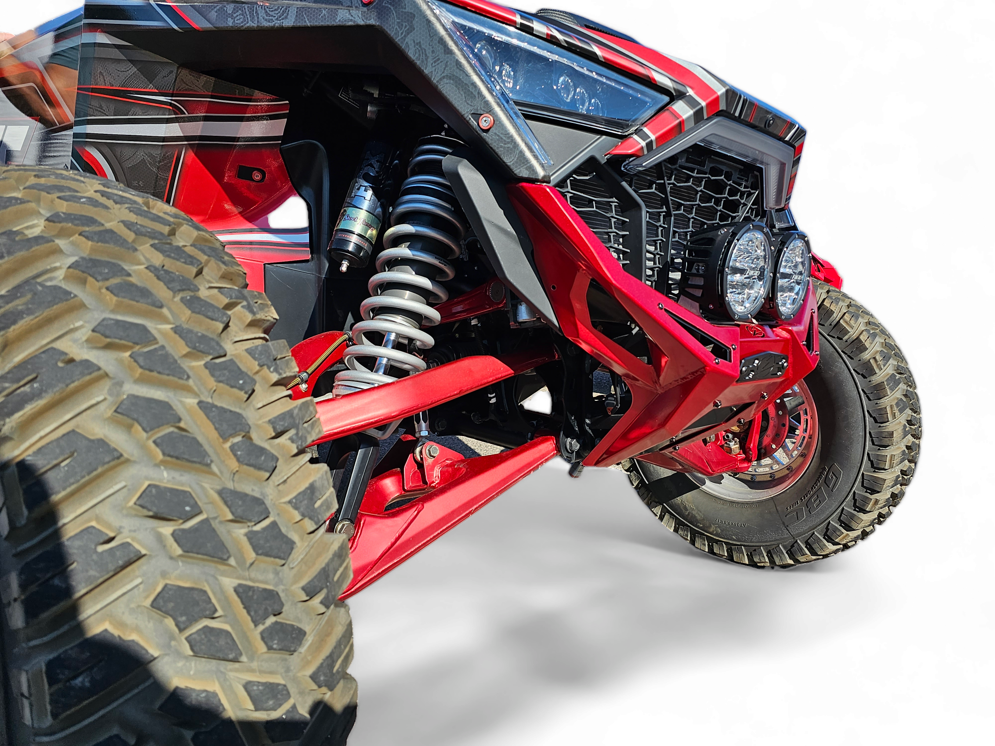 Photo of Elektric Offroad Designs UTV Winch Fairlead Cover Plate | Black by Elektric Offroad - Premium Winches & Winch Mounts for UTVs / Side by Sides