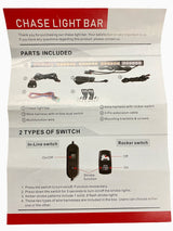 Photo of Chase LED Light Bar With Built In Strobe 32" by GGLighting - Premium for UTVs / Side by Sides