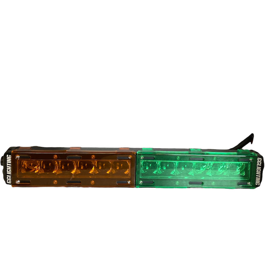 Photo of Single Row Clip On Lens Covers by GGLighting - Premium for UTVs / Side by Sides