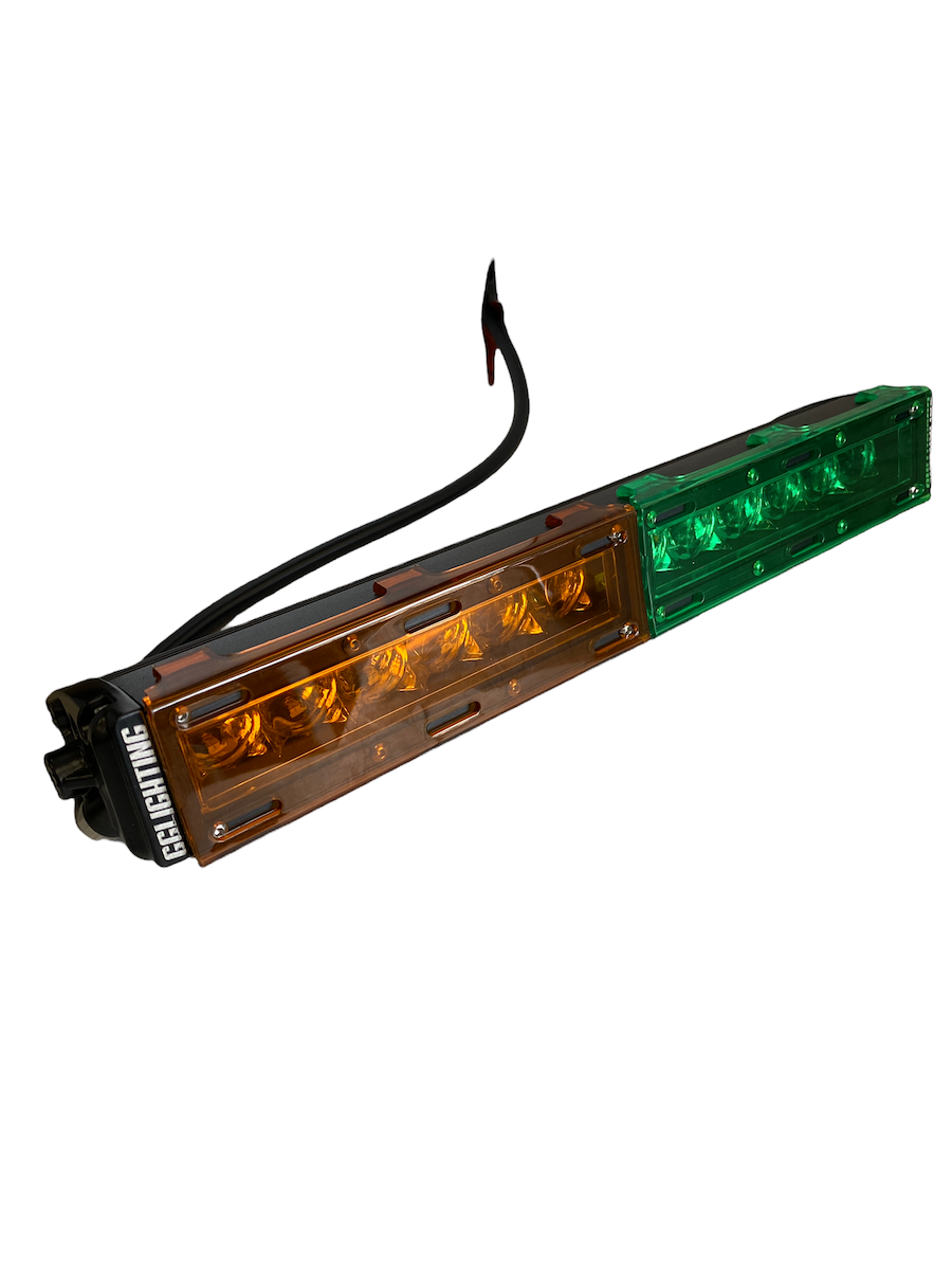 Photo of Single Row Clip On Lens Covers by GGLighting - Premium for UTVs / Side by Sides