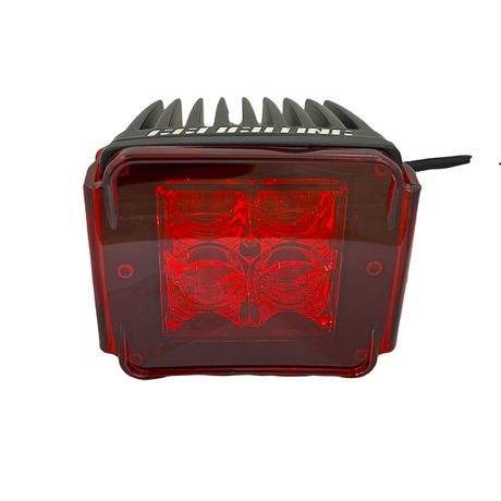 Photo of LED Pod Lens Colored Cover by GGLighting - Premium Lens for UTVs / Side by Sides