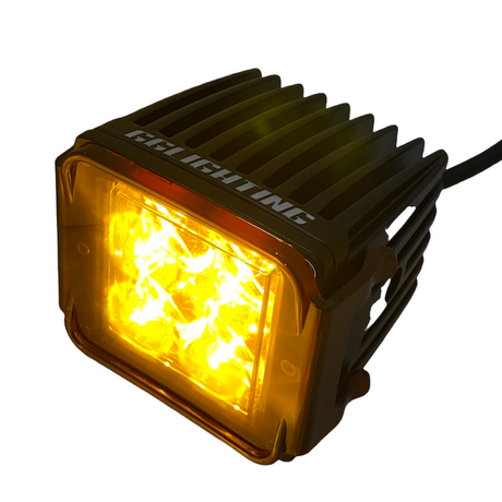 Photo of LED Pod Lens Colored Cover by GGLighting - Premium Lens for UTVs / Side by Sides