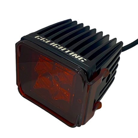 Photo of LED Pod Lens Colored Cover by GGLighting - Premium Lens for UTVs / Side by Sides