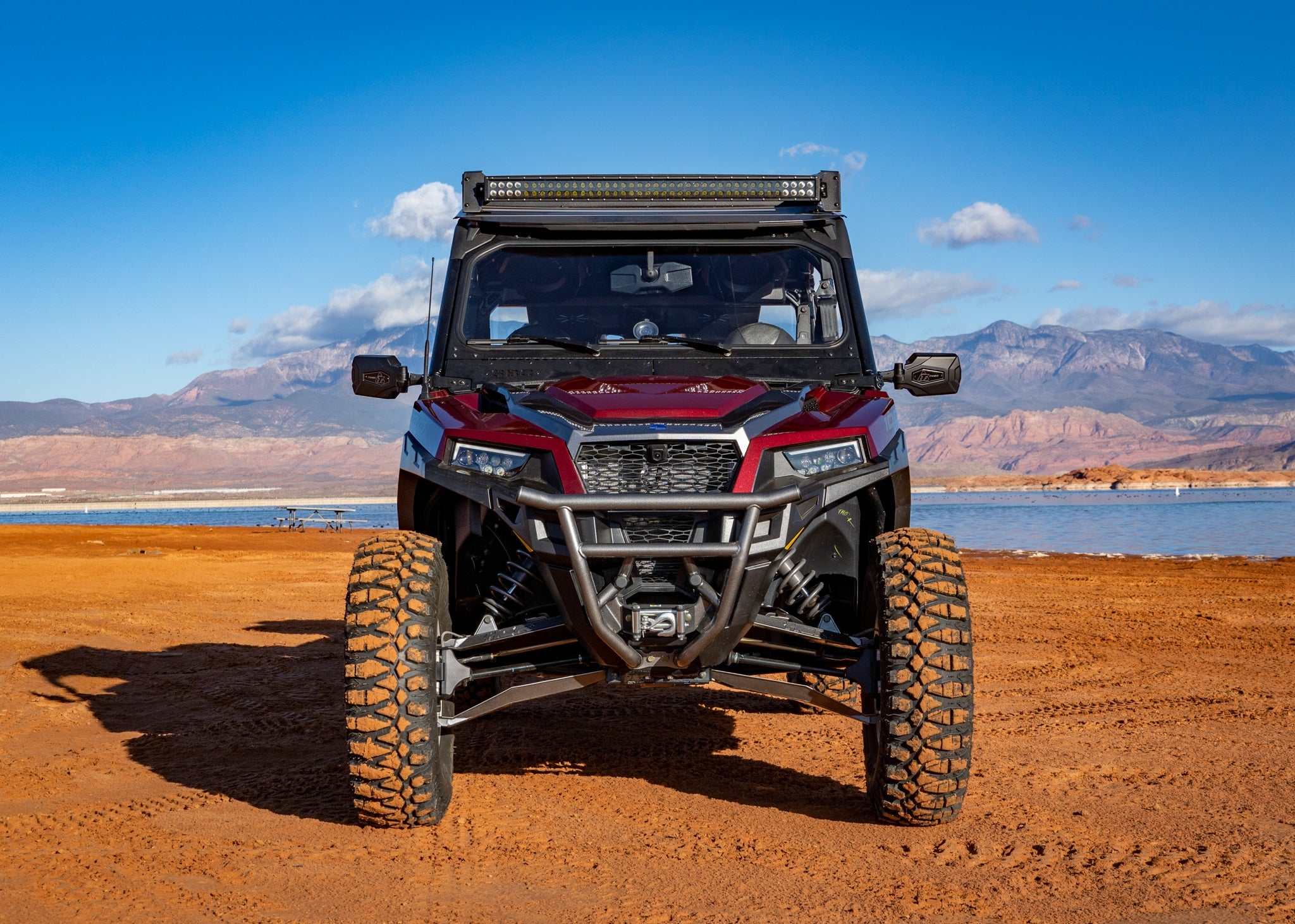 Photo of Polaris General OEM Width Forward offset A-arms +2.5" by HCR Racing - Premium for UTVs / Side by Sides