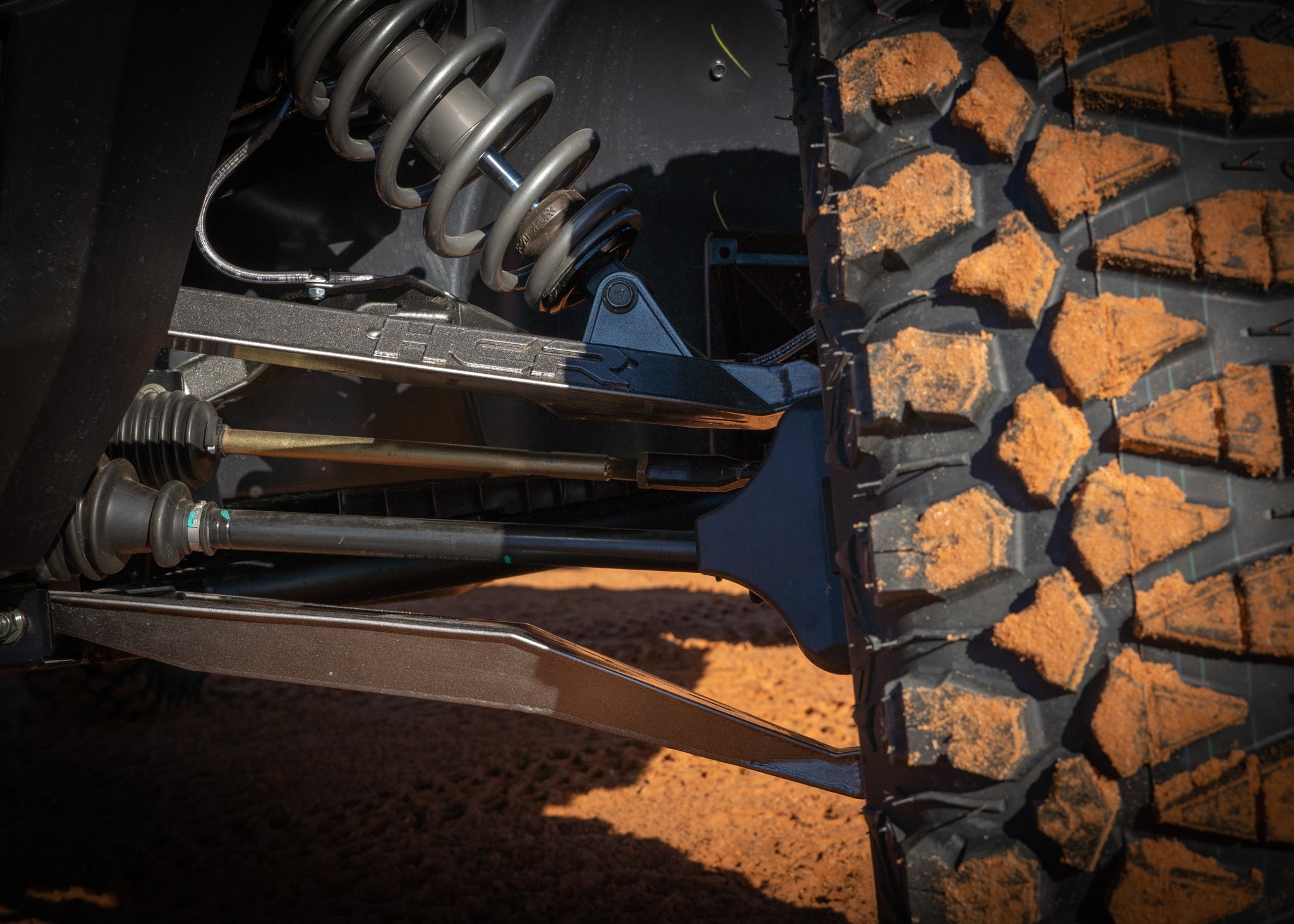 Photo of Polaris General OEM Width Forward offset A-arms +2.5" by HCR Racing - Premium for UTVs / Side by Sides