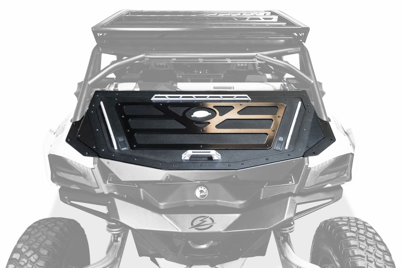 Photo of 2017-2024 Can Am X3 Maverick Volt Series Baja Bed Box by Elektric Offroad - Premium 2017+ Can Am X3 Maverick Volt Storage Box for UTVs / Side by Sides