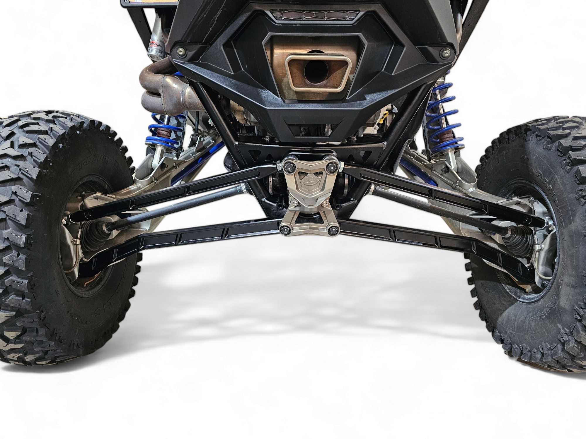 Photo of 2022 to Current Polaris RZR Pro R, Pro S, Turbo R High Clearance Radius Rods in Black Finish by Elektric Offroad - Premium 2022 to Current Polaris RZR Pro R, Pro S, Turbo R High Clearance Radius Rods in Black Finish for UTVs / Side by Sides