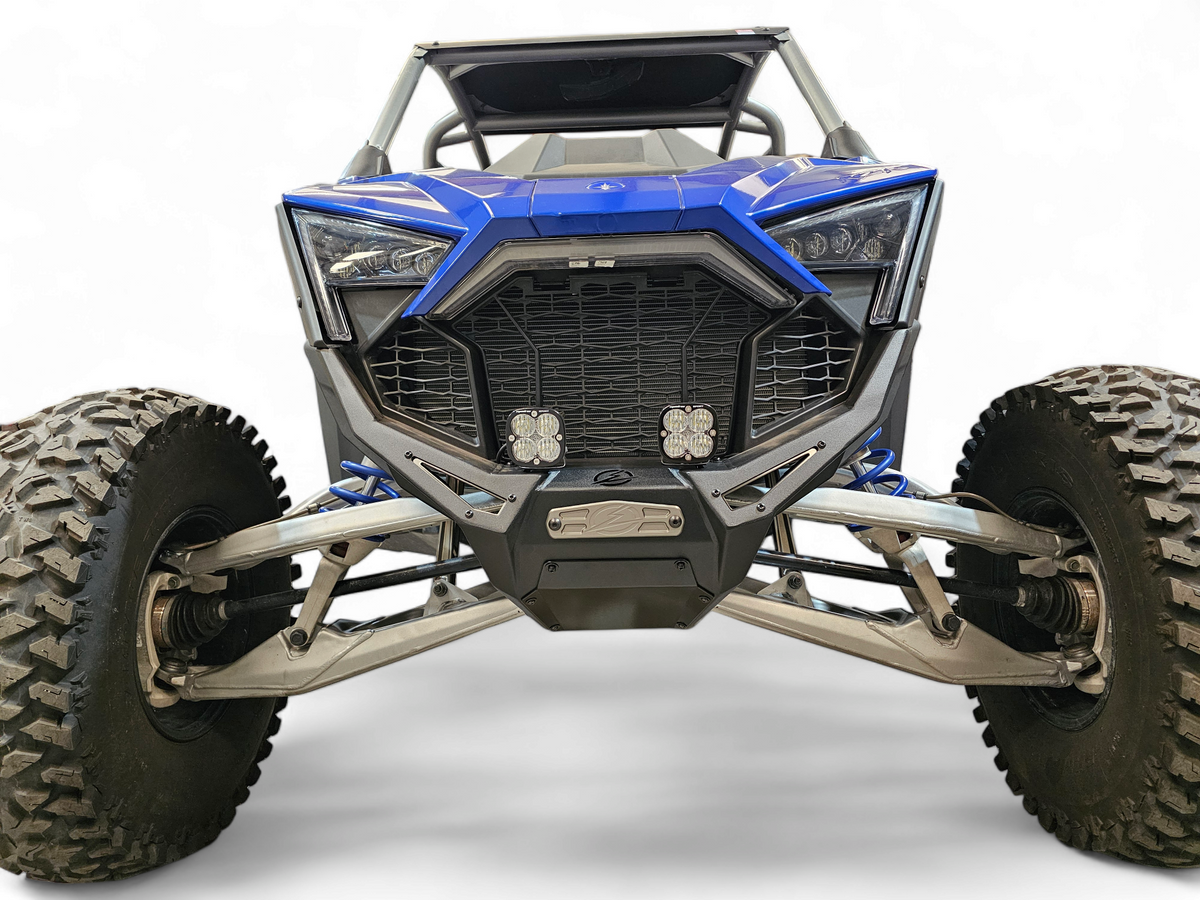 Elektric Offroad Designs UTV Fairlead Cover Plate - Protects Winch Opening + Durable Gunmetal Finish (Universal)