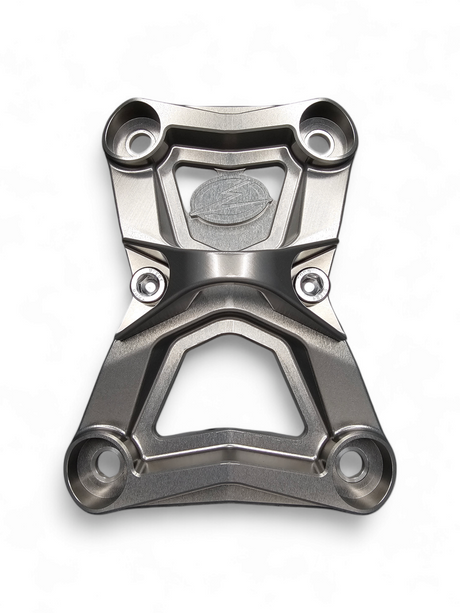 Photo of 2022-2025 Polaris RZR Turbo R/Pro R EOD Radius Rod Plate with Tow Hook Gunmetal by Elektric Offroad - Premium 2022+ Polaris RZR Turbo R/Pro R EOD Radius Rod Plate with Tow Hook Gun Metal for UTVs / Side by Sides