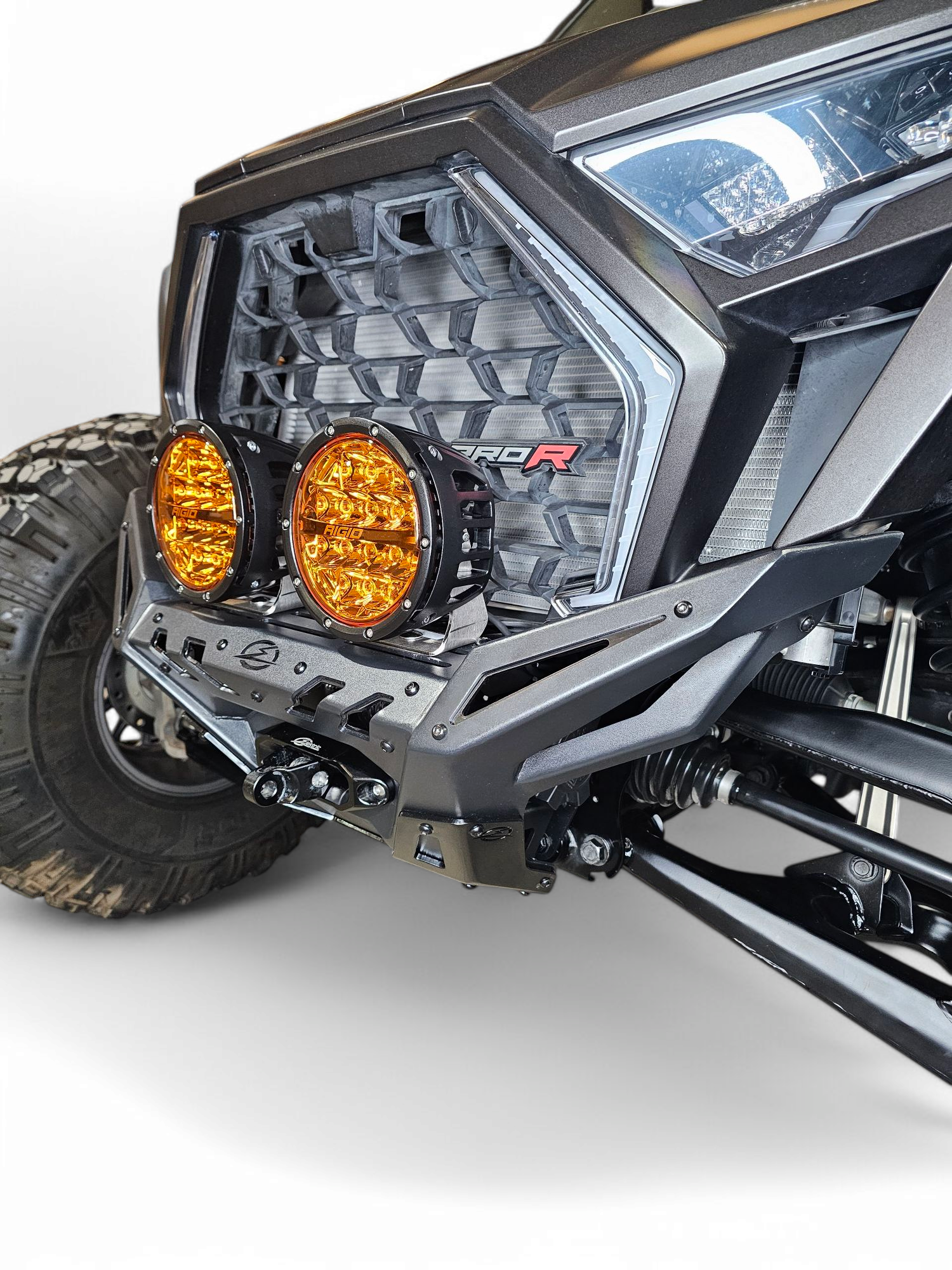 Photo of 2022+ Polaris RZR Pro R/Pro S/Turbo R VOLT Front Winch Bumper by Elektric Offroad - Premium for UTVs / Side by Sides